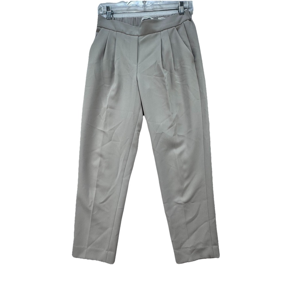 Aritzia BABATON Fine Japanese Fabric Cropped Pull On Trouser Pants‎ Size 2
